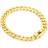 Nuragold Royal Monaco Miami Cuban Link Bracelet 7.5mm - Gold