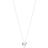 Georg Jensen 2025 Heart Pendant Necklace - Silver