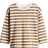 H&M Kid's Long Sleeved T-shirt - Beige/White Striped (1246374011)