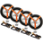 VEVOR Ratchet Tie Down Straps Kit 4-Pack