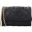 Tory Burch Fleming Leather Shoulder Bag - Black