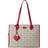 Kate Spade Flower Coated Canvas Large Market Tote Bag - Cherry Rouge Multi