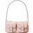 Michael Kors Zoe Small Denim Convertible Pouchette - Rosewater