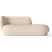 ferm LIVING Rico Divan Left Brushed Off-White Sofa 203cm