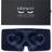 Drowsy Eyelash Protecting Silk Sleep Mask - Midnight Blue