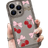 Shein Aesthetic Bow Flower Four-Corner Protective Phone Case for iPhone/Samsung