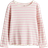 H&M Long Sleeved Jersey Top - Cream/Striped (1212699019)