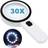 Nazano Magnifying Glass With 12 LED Lights