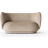 ferm LIVING Rico Faded Velvet Sand Soffa 148cm 2-sits