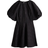 H&M Jacquard Weave Tie-Back Dress - Black
