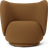 ferm LIVING Rico Grain Caramel Loungestol 76.5cm