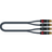 Quik Lok 2xRCA - 2xRCA M-M 1.5m