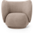 ferm LIVING Rico Bouclé Sand Loungestol 76.5cm