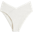 H&M High Waist Cheeky Bikini Bottom - White