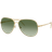 Tory Burch Eleanor Pilot Sunglasses - Gold/Green Gradient