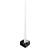 STOFF Nagel Reflect Black Chrome Ljusstake 2.7cm