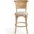 Dunelm Florine Natural Bar Stool 88cm