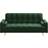 Yaheetech Clic Clac Green Sofa 185cm 2 Seater