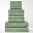 GC GAVENO CAVAILIA Cotton Towels Set of 10 Aqua Bath Towel