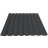 Profiltech Grå TP18 Ståltrapezplade 250x107x0.5cm - RAL 7024