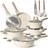 Just Perfecto Topf und Pfannenset Induktion mit Deckel 15-teiliges Kochtopfset Aluminium Set mit Klappe 15 teile