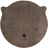 H&M Animal Shaped Rug Dark Mole/Bear 39.4x39.4"