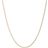 Camilla Krøyer Jewellery Flad Slangekæde Halskæde 2mm - Gold