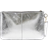 River Island Womens Metallic Leather Clutch Bag One Size