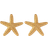 Shein 1pair Starfish Stud Earrings