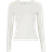 Gina Tricot Slim Fit Jersey Long Sleeve Top - Off-White