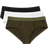 CDLP Y Brief 3-pack - Black/White/Olive Green