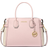 Michael Kors Mercer Medium Color-Block Belted Satchel - Pink