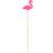 Cocktail Sticks Flamingo 20pcs