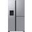 Samsung Side-by-side RH68DG885DSLEF Silver, Rostfritt Stål
