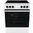 Hisense Ceramic Hob HCC8617WB Vit, Svart