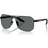 Prada Linea Rossa Man Sunglasses Metal Black Grey