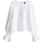 H&M Tie-Detail Cotton Blouse - White