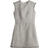 H&M Ladies White Textured-weave dress