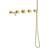 Damixa Silhouet BS 2 Kararmatur Poleret Messing PVD Poleret messing
