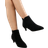 Shein Womens Simple Black Ankle Boots With Side Zipper Heel For Autumn And Winter