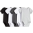 H&M Baby Cotton Bodysuits 5-pack - White/Gray/Black