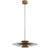 Lucande LED Pendellampe Livie Beige Aluminium Ø 50 cm Pendel ∅ 50cm