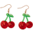 Shein Cherry Drop Earrings