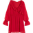 H&M Girls Red Flounce-trimmed dress