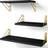 Bayka Mounted Rustic Wood Set of 3 Wall Shelf 41.9cm