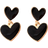 Shein Heart Drop Earrings