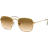 Ray-Ban Frank RB3857 Square Sunglasses - Gold