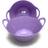 Mintra Home Plastic Bowls with Handles 2 Pack Large 4.5L Serving Bowl 2pcs