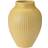 Knabstrup Keramik Ripple Yellow 20 cm Vase