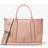 Michael Kors Luisa Medium Pebbled Leather Tote Bag - Pink
